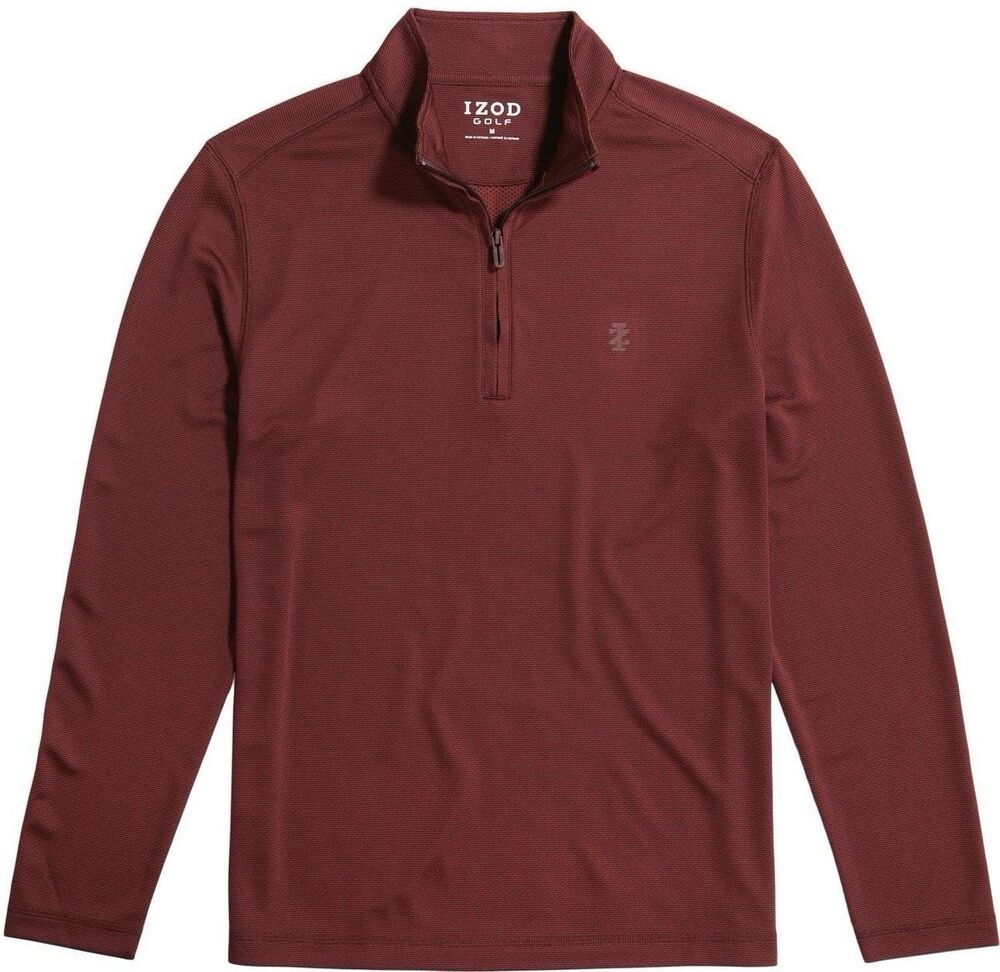 IZOD Golf Hydrashield Flyer Quarter Zip Pullover Red Men’s 2XLT NWT